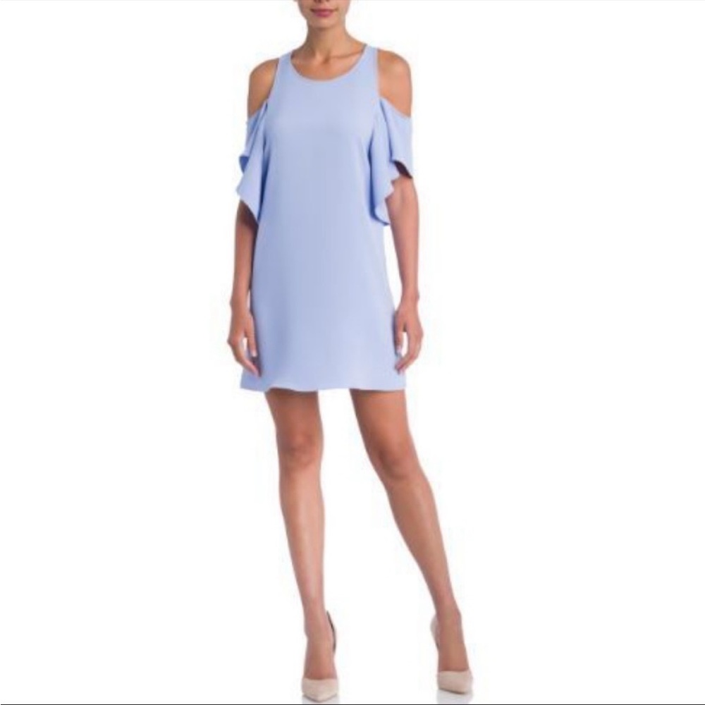 French Grey Charla Cold Shoulder Dress Size Medium
